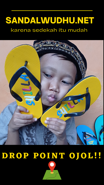 Sandal wudhu anak