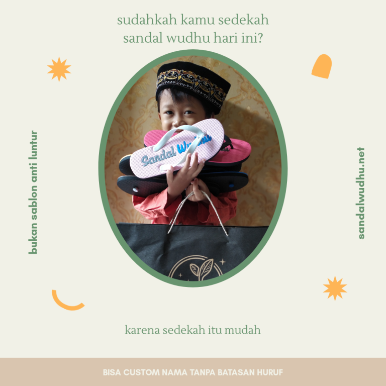 Sandal Wudhu Semarang