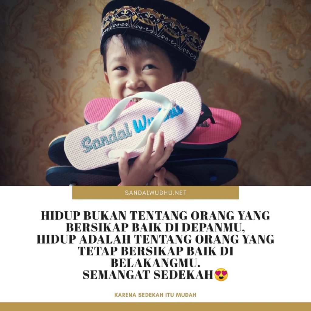 Sandal wudhu Kalimantan