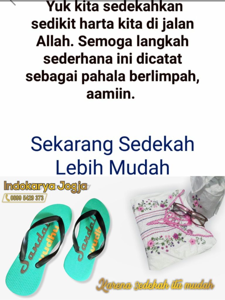 Sandal Wudhu Kalimantan Selatan