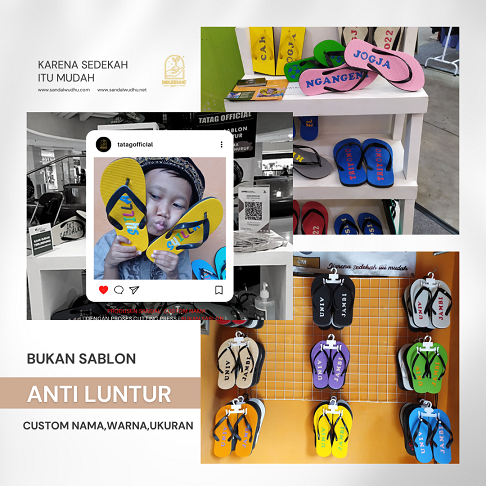Sandal Wudhu Manado Murah Harga Grosir +628995429373