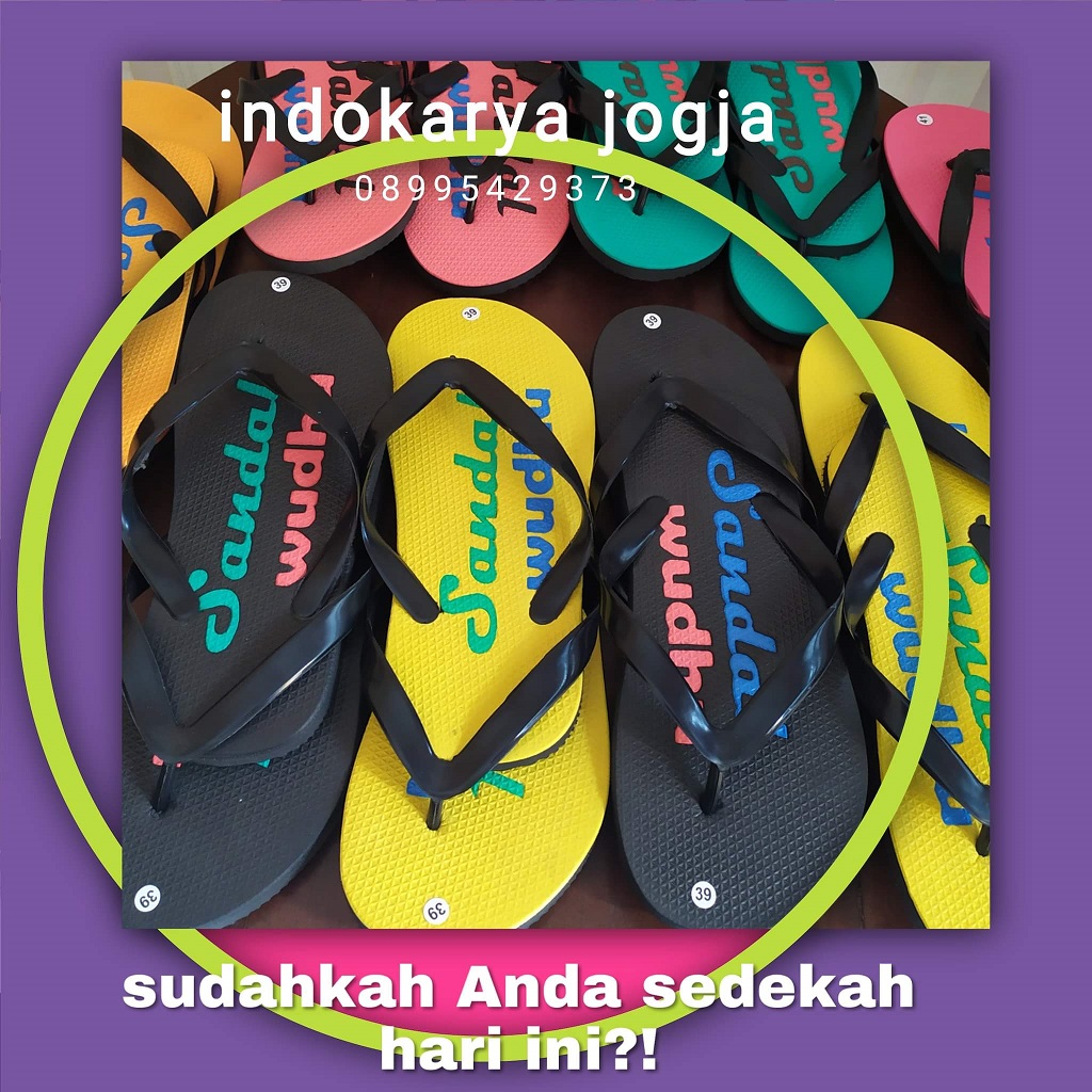 sandal wudhu Sulawesi Barat