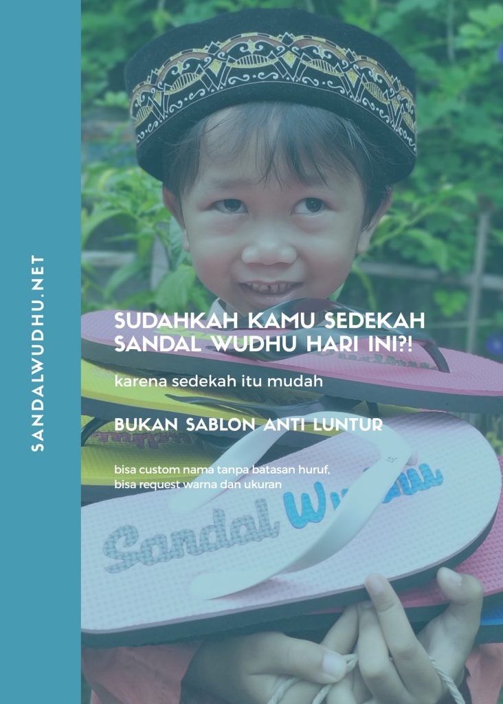 sandal wudhu Kendari harga grosir