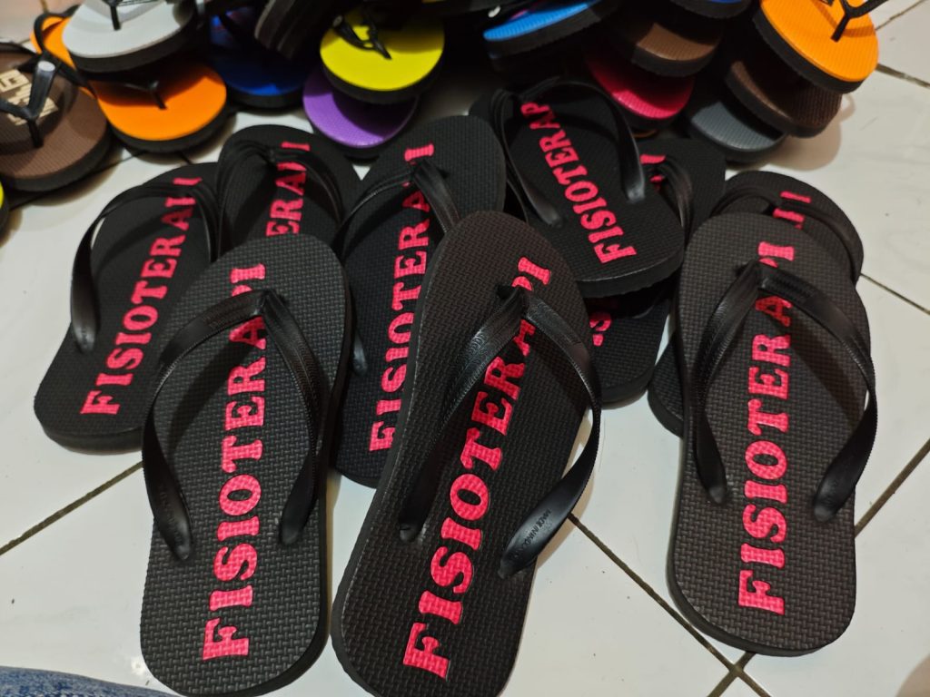 Sandal Custom Nama Anti Luntur