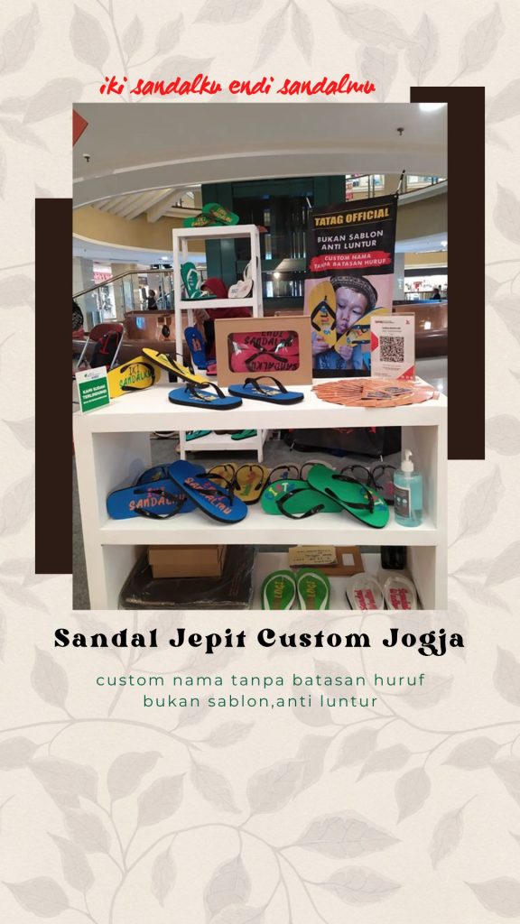 Sandal Jepit Custom Jogja