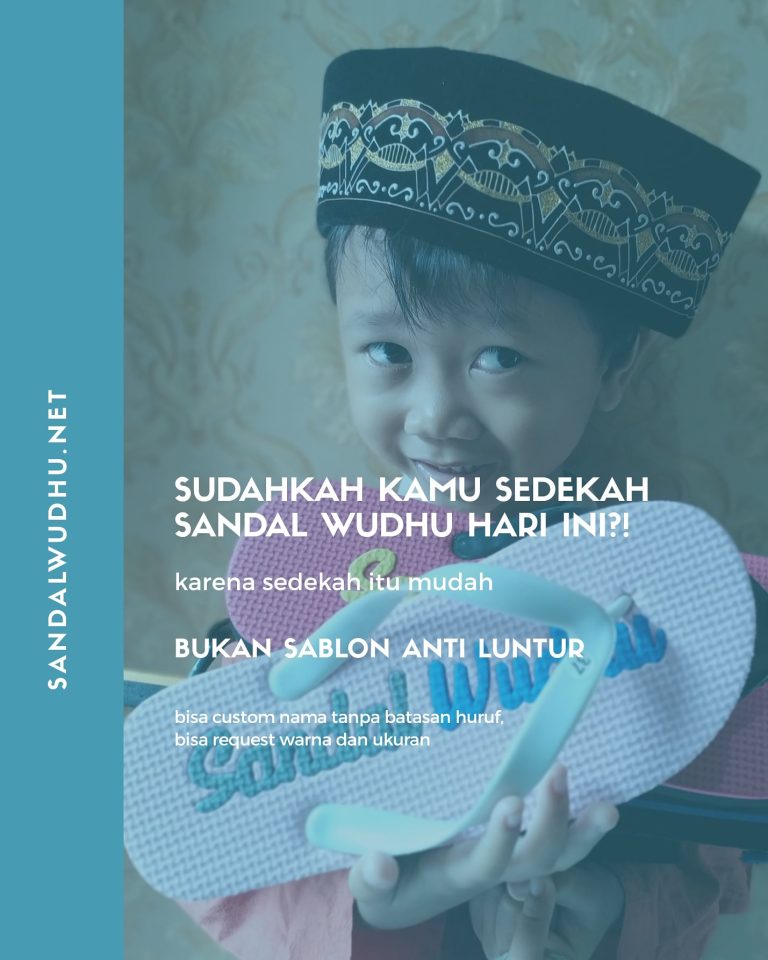 Sandal Wudhu Jogja
