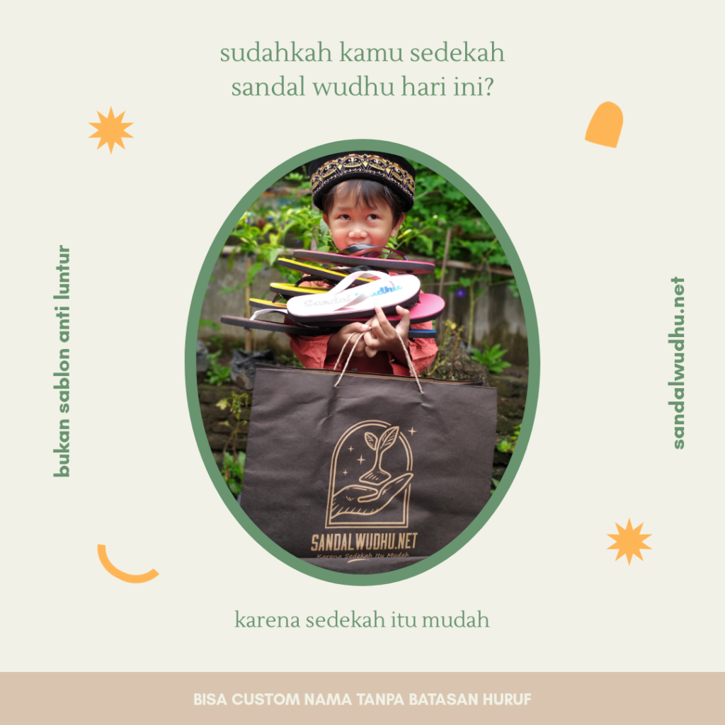 Sandal wudhu Surakarta