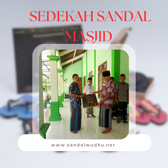 Sedekah Sandal Masjid Murah Anti Luntur