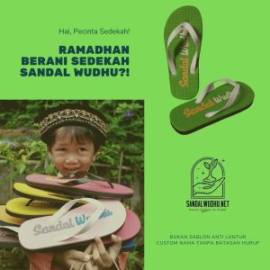 sandal sedekah