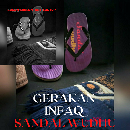 Gerakan Infaq Sandal Wudhu