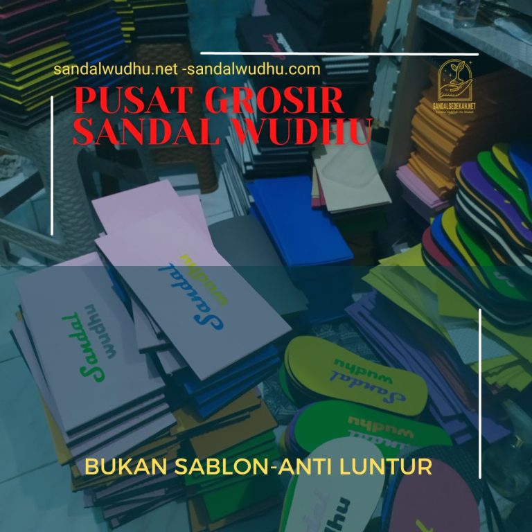 Pusat Grosir Sandal Wudhu