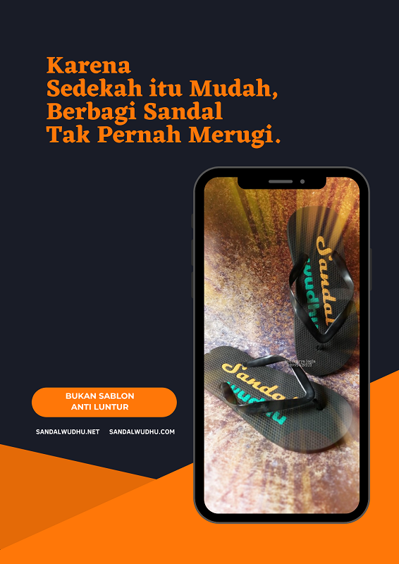 Sandal Wudhu Ujung Pandang
