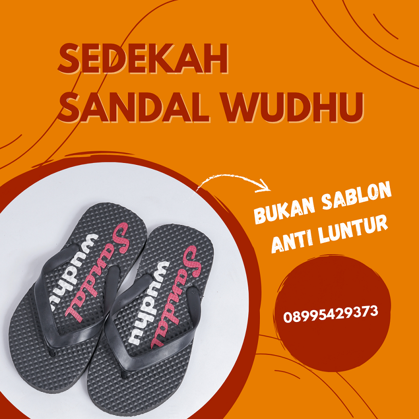 Sedekah Sandal Wudhu