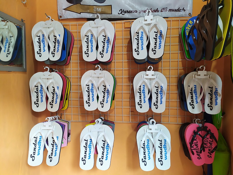 Sandal Wudhu Jogja Satu Satunya Distributor Resmi SANDALWUDHU.NET yang Terpercaya di Palembang