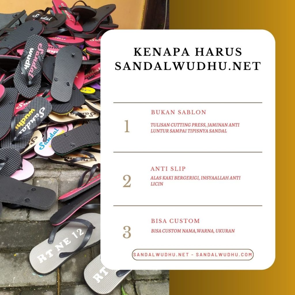 Sandal Masjid Padang Solusi Praktis untuk Ketersediaan Sandal Wudhu di Masjid dan Mushola