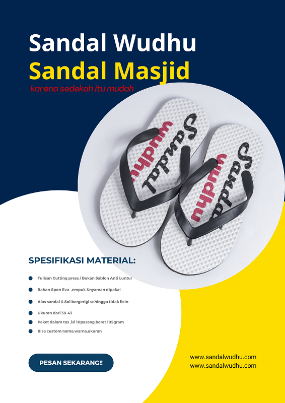 Sandal Wudhu Lampung