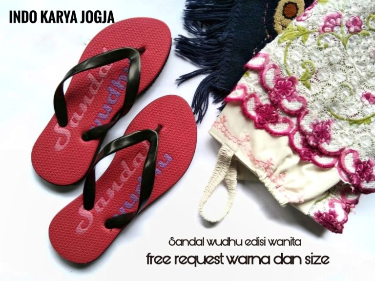 Sandal Wudhu Jogja Jual Sandal Wudhu Cutting Press