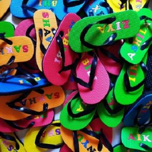 Sandal Custom Nama Tipe Standar Sandal Custom Nama Tipe Standar