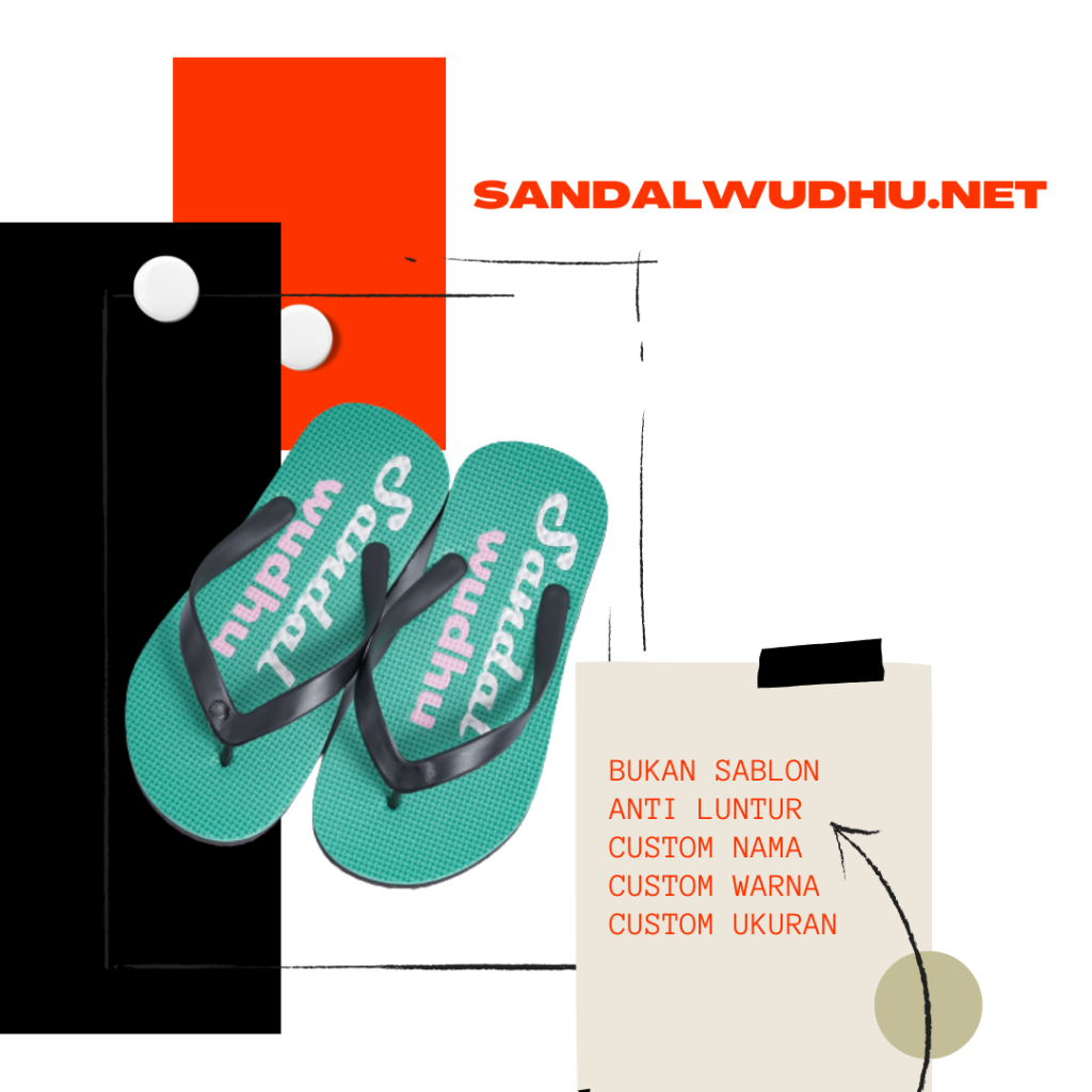Jual Sandal Wudhu Bukan Sablon Di Jogja Kreasi Dan Kemudahan
