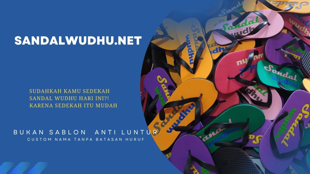 Sedekah Sandal Wudhu Bangko Merangin Jambi Solusi Praktis untuk Ibadah yang Nyaman