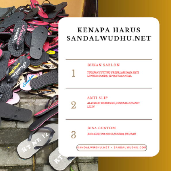 sandal mushola murah