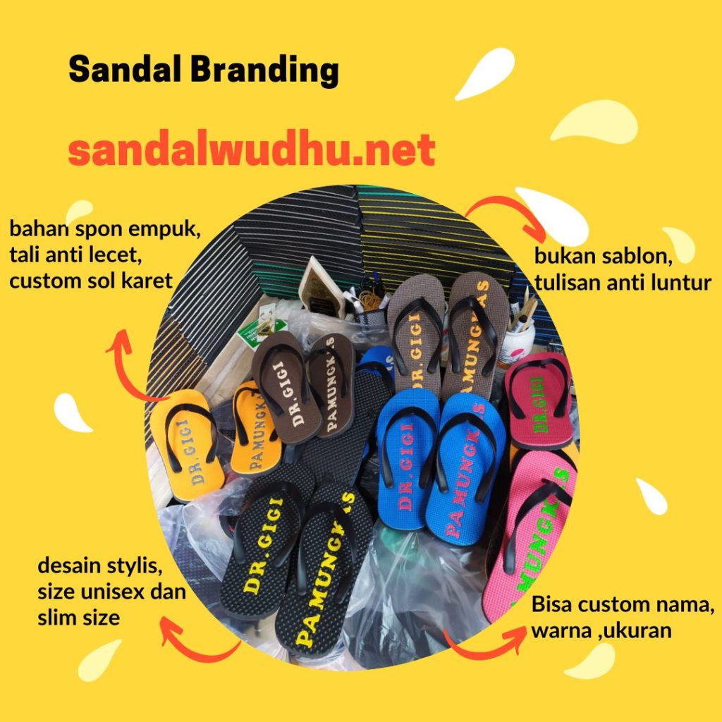 Berbagi Sandal Custom Menjadi Alternatif Sedekah Anti Mainstream yang Memperkuat Branding