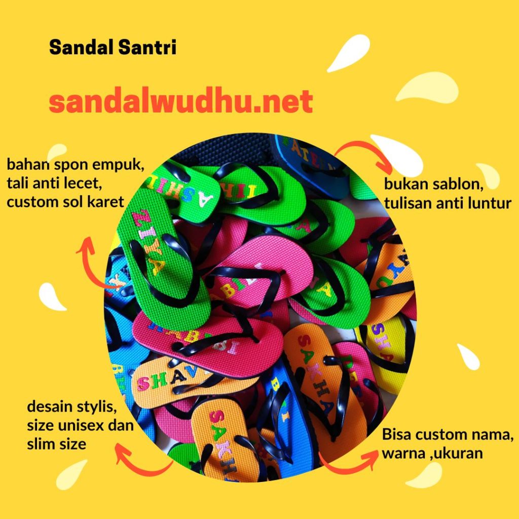 Sandal Pondok Pesantren Jogja Solusi Nyaman dan Bermakna untuk Santri
