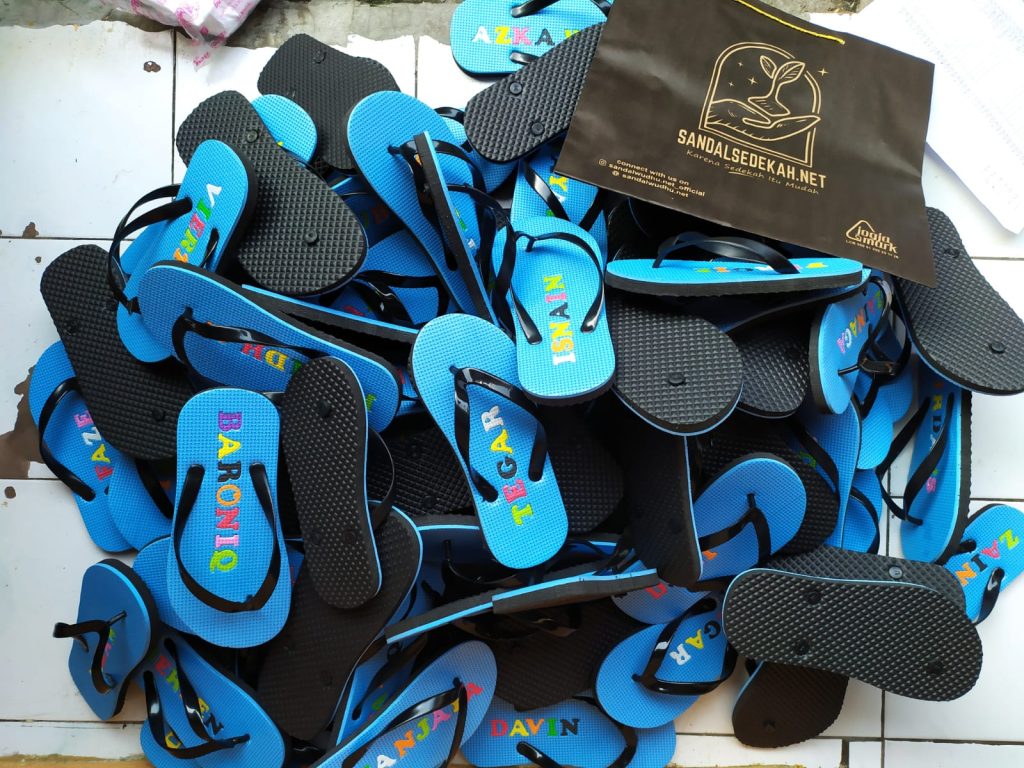 sandal wudhu bandung