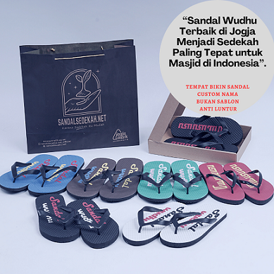 Gerakan Sedekah Sandal Wudhu Tren Amal Kekinian untuk Generasi Z