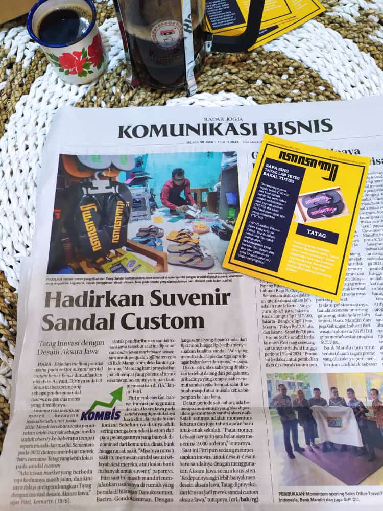 Rahasia di Balik Proses Pembuatan Sandal TATAG (4) Rahasia di Balik Proses Pembuatan Sandal TATAG