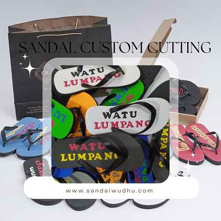 Sandal custom nama
