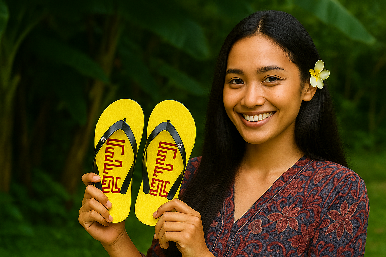 sandal aksara jawa urup