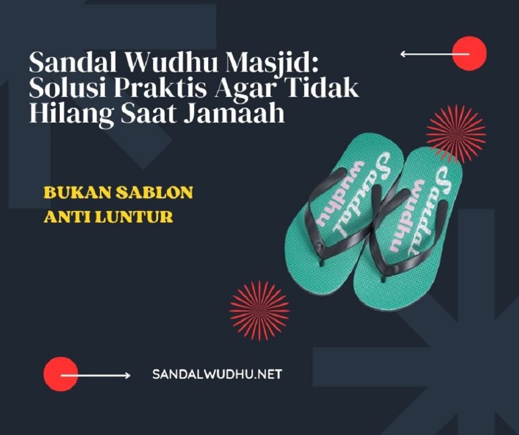 Sandal Wudhu Masjid Surabaya